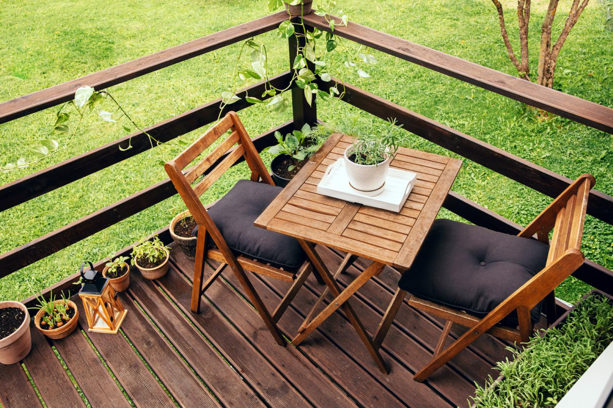 Terrasse sur plots Sulniac